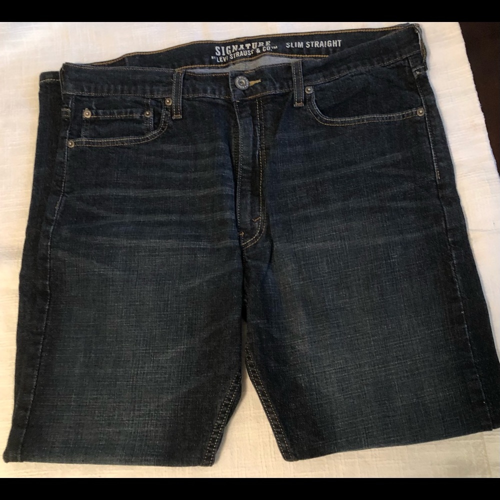 Men’s Levi Signature Slim Straight jeans